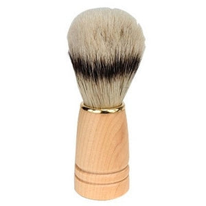 Bristle Natual Wood Shave Brush