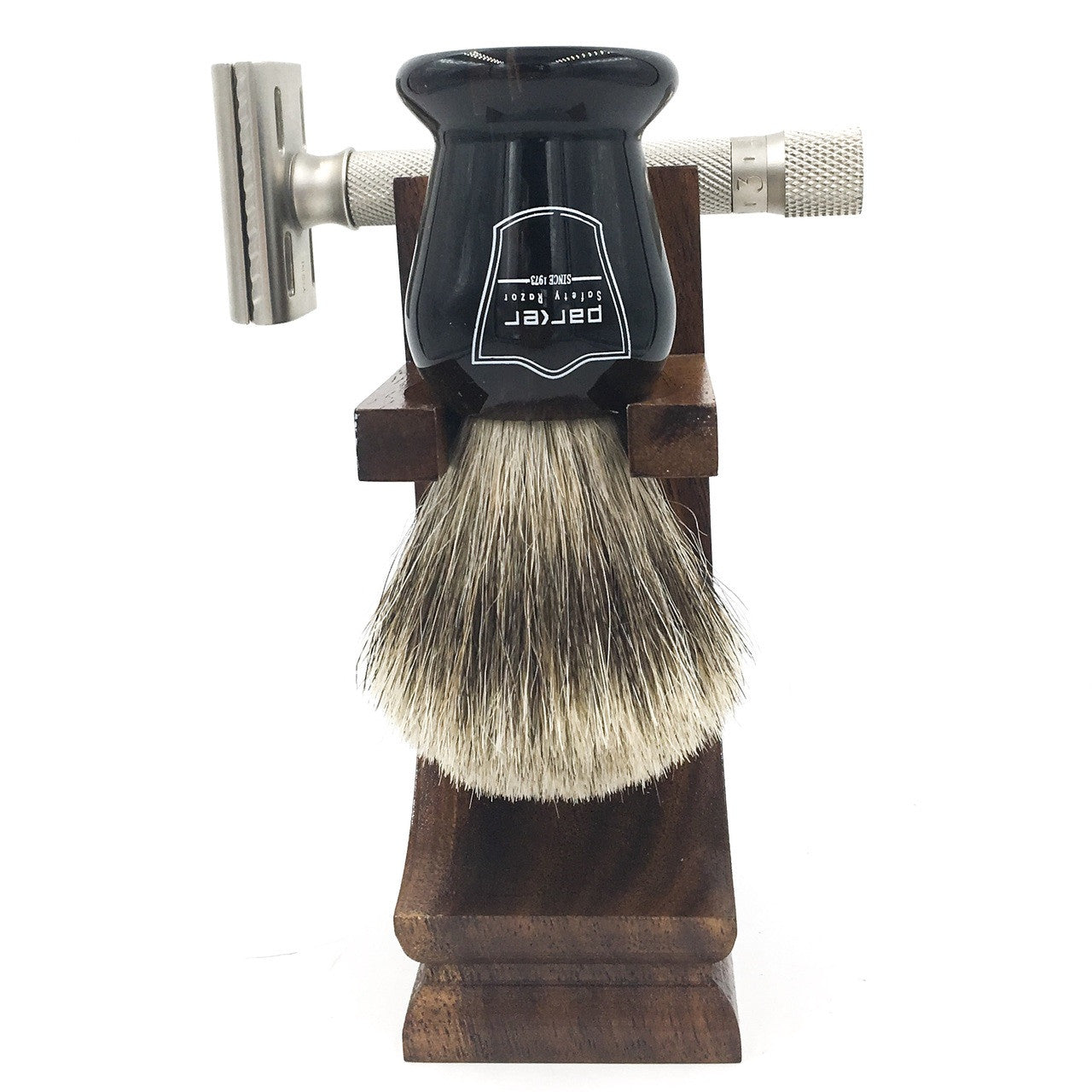 Mission Style Wood Shaving Stand