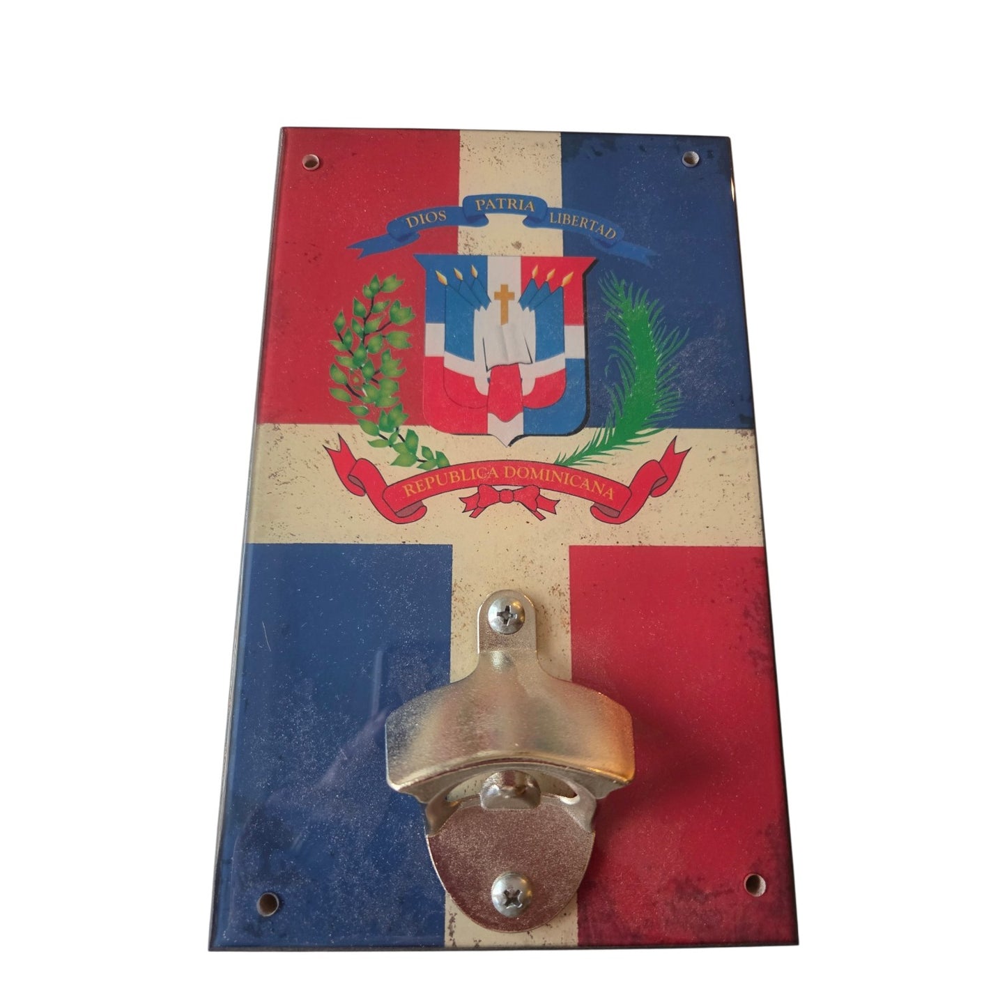 Dominican Republic Flag  Bottle Opener