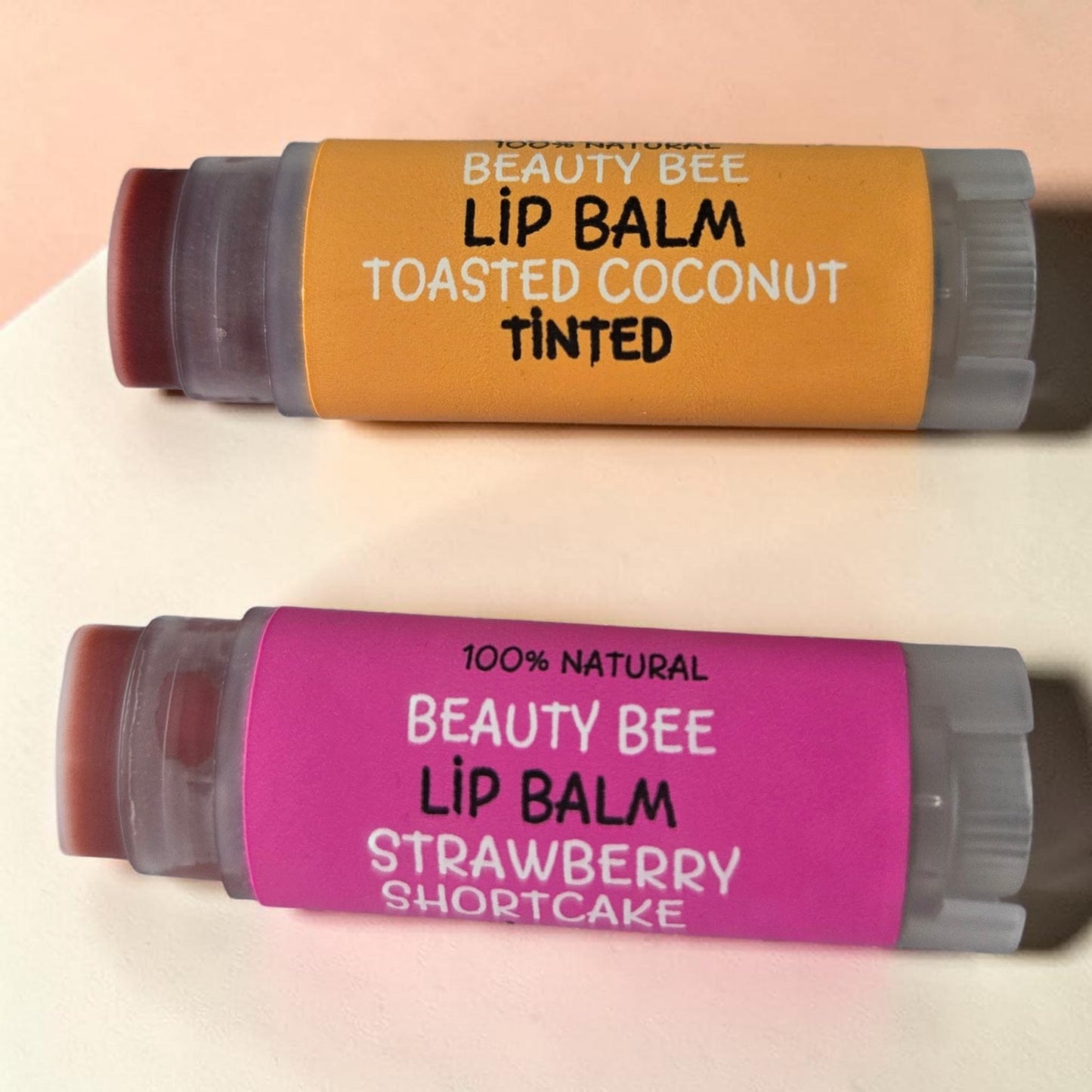 Lip Balm Tint  - 2 PACK BY BEAUTY BEE