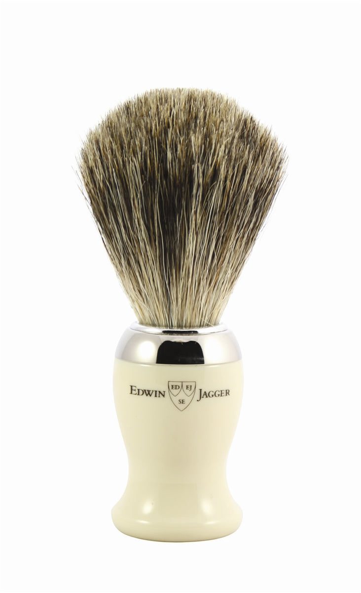 Badger Shave Brush by Edwin Jagger of England