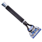 Fusion Compatible Black and Chrome Razor