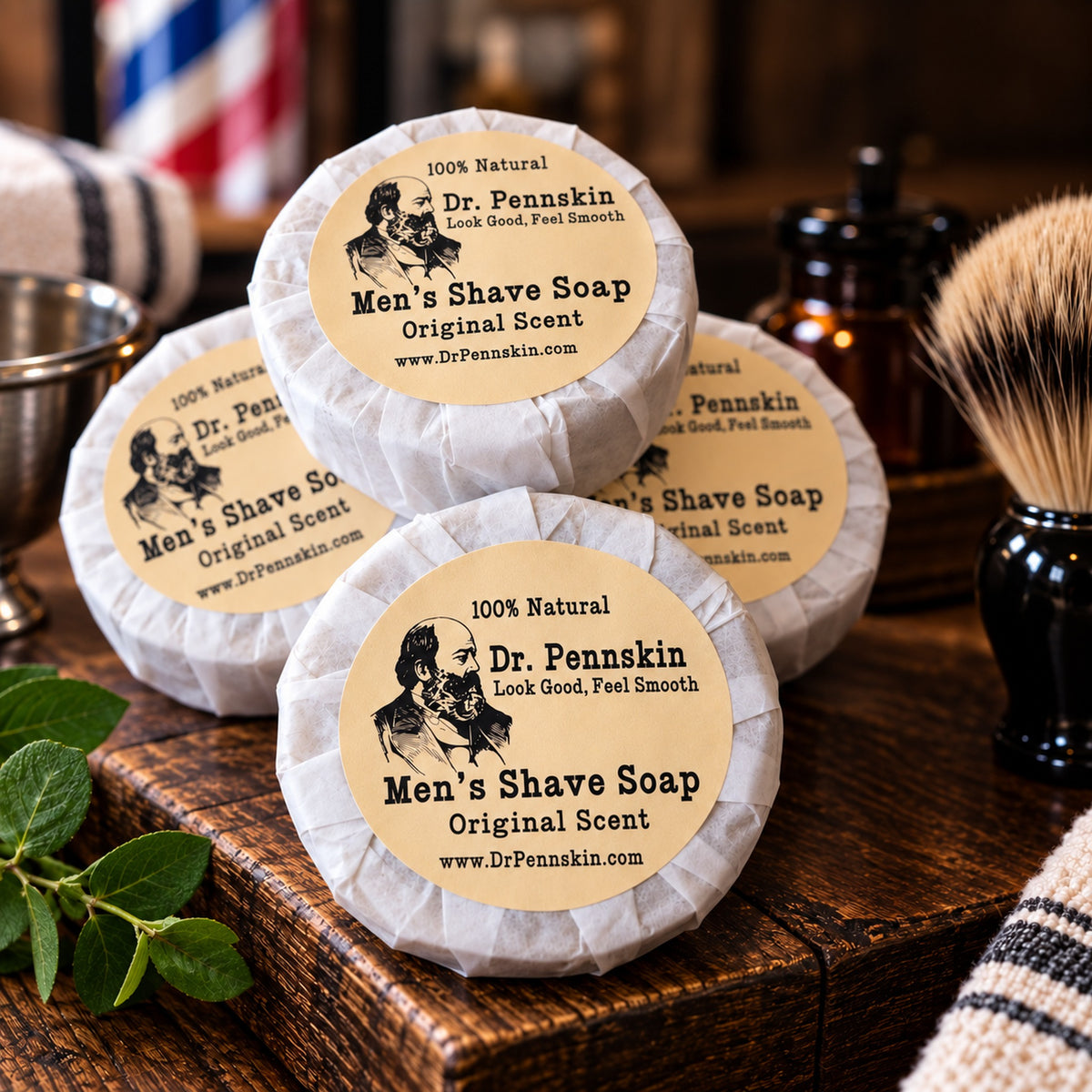 Men's Shave Soap by Dr. Pennskin