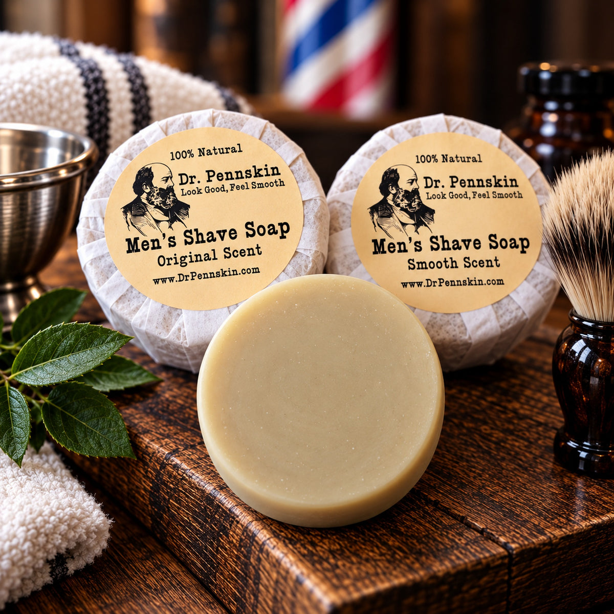 Men's Shave Soap by Dr. Pennskin