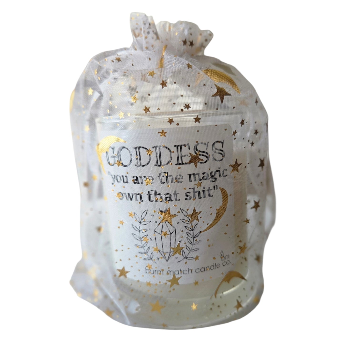 Goddess Crystal Candle 8 oz