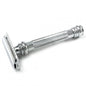Merkur Double Edge Safety Razor, Straight Cut, Extra Long Handle, Chrome