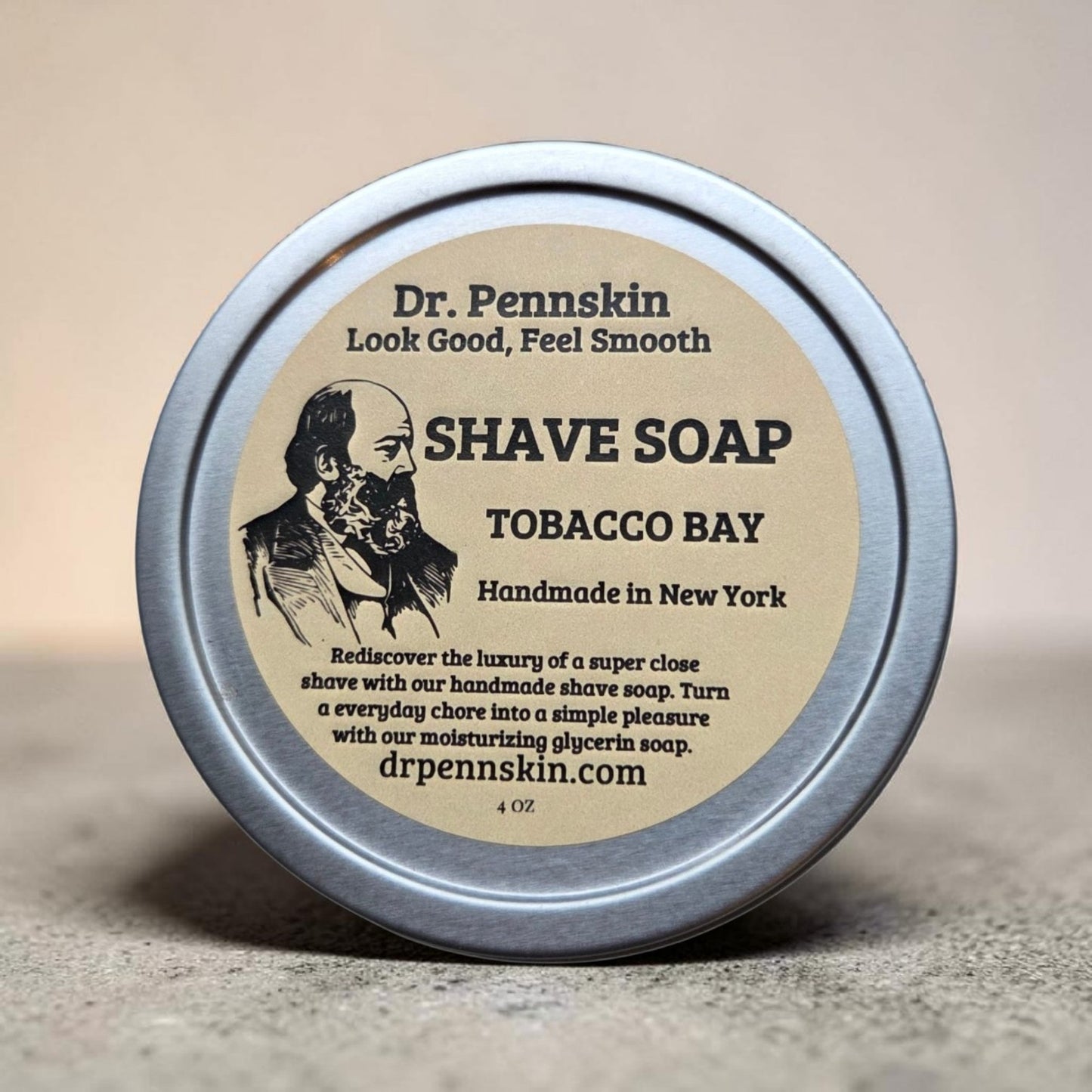Dr. Pennskin Shave Soap in Tin