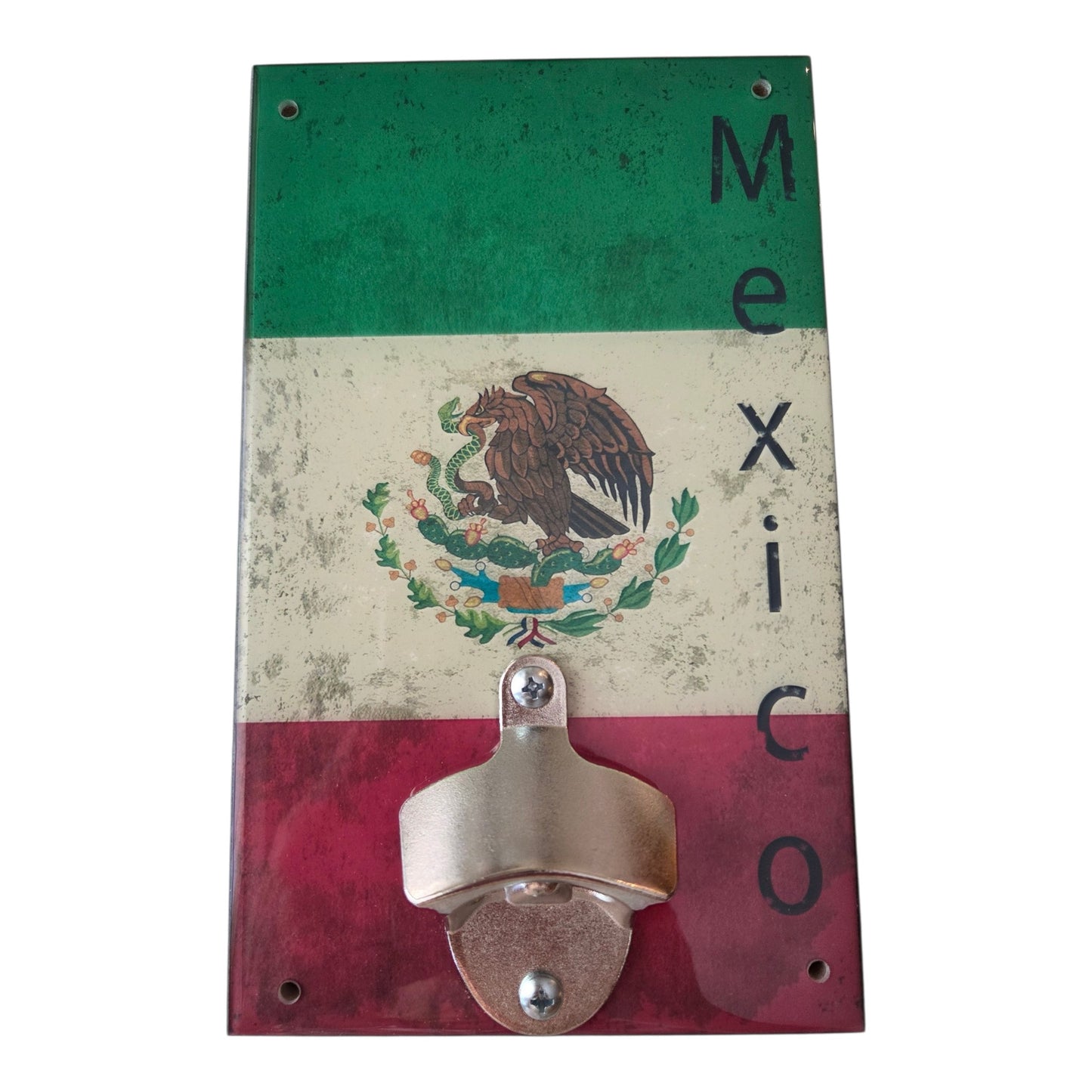Mexican Flag Bottle Opener